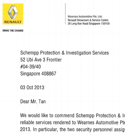 Renault Testimonial